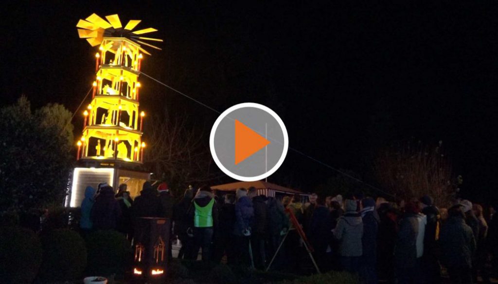 Lebendiger Adventskalender in Spelle ems TV